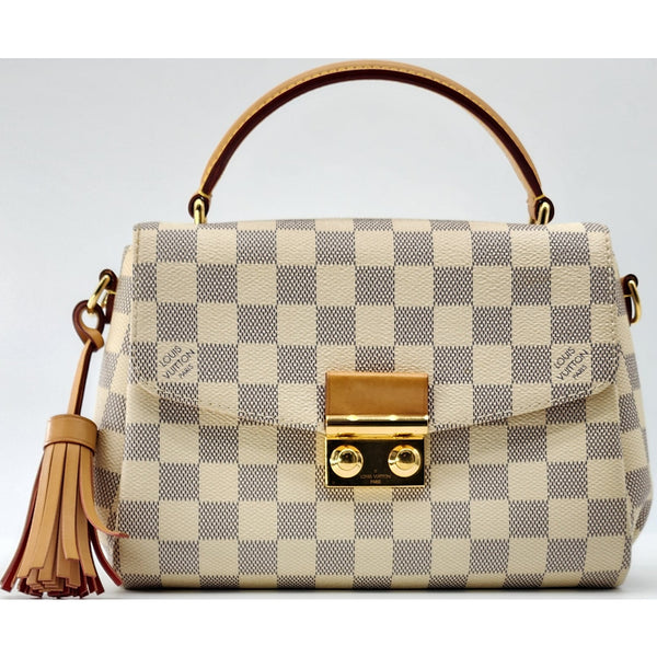 Louis Vuitton Croisette Damier Azur Canvas Crossbody Bag | Mint Condition