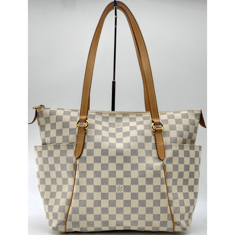 Louis Vuitton Totally MM Shoulder Bag in Damier Azur Canvas | Mint Condition