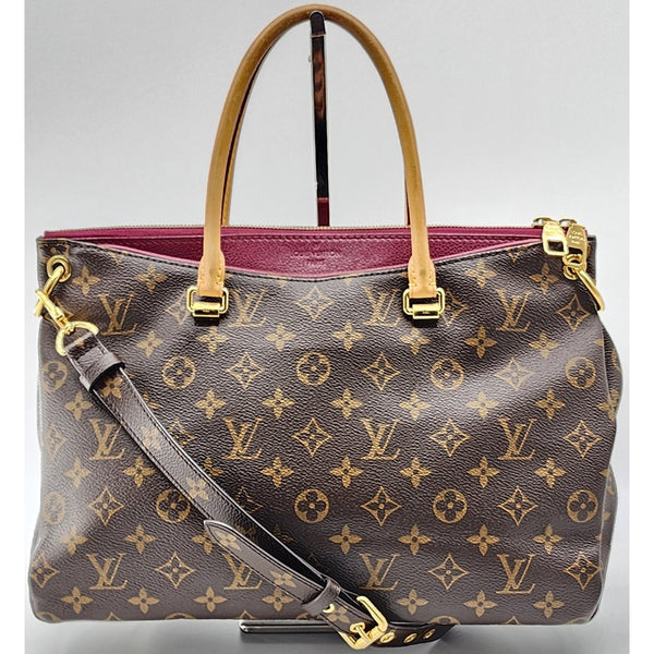 Louis Vuitton Pallas MM Satchel in Monogram Canvas | Excellent Condition