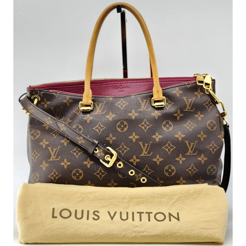 Louis Vuitton Pallas MM Satchel in Monogram Canvas | Excellent Condition