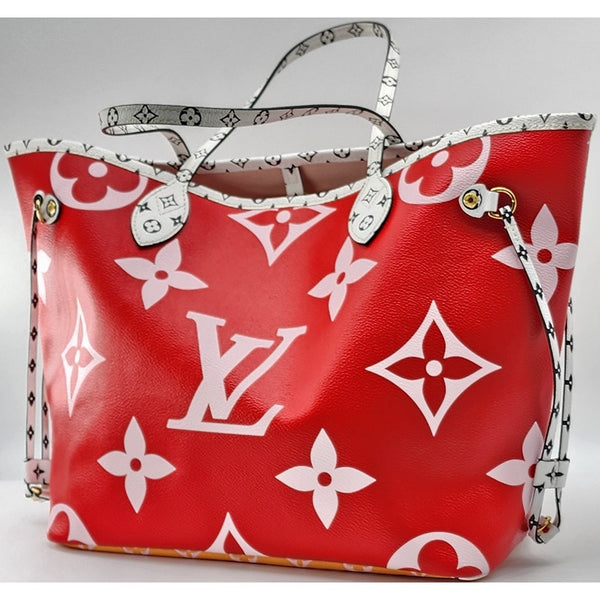 Louis Vuitton Monogram Giant  MM Canvas Tote with Pochette | Like New Condition