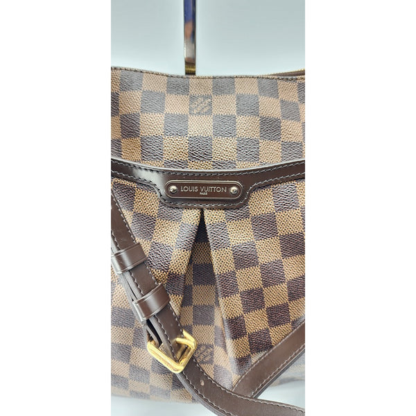 Louis Vuitton Bloomsbury GM Damier Ebene Cross Body Bag in Mint Condition