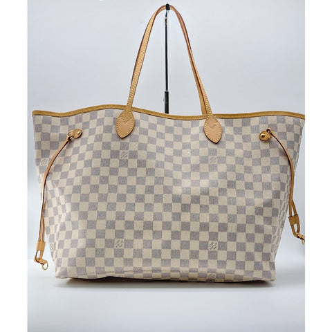 Louis Vuitton Neverfull GM Tote in Damier Azur Canvas Mint Condition