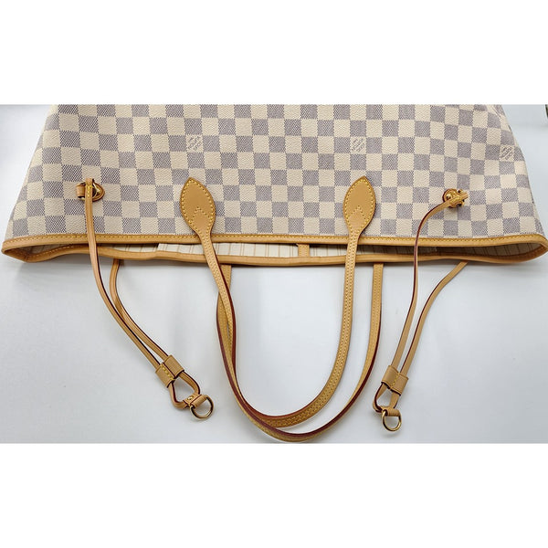 Louis Vuitton Neverfull GM Tote in Damier Azur Canvas Mint Condition