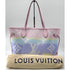 Louis Vuitton Escale Pastel Pink Neverfull MM Without Pochette In Like New Condition
