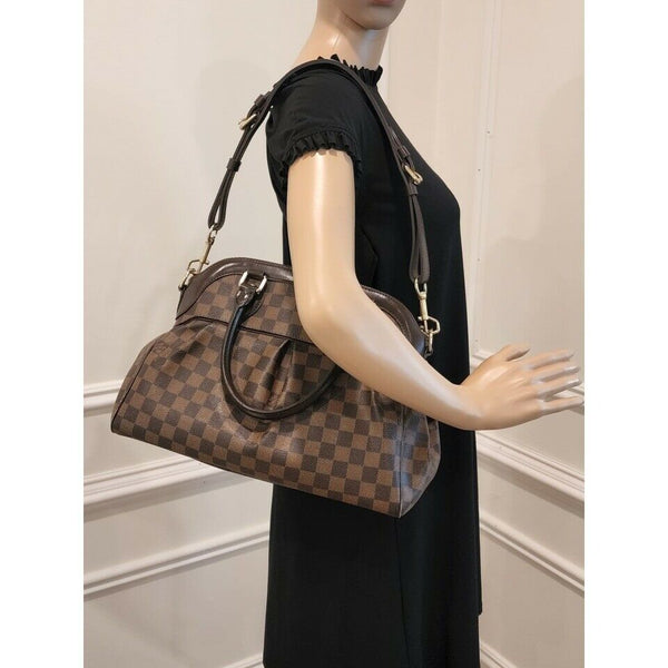 Louis Vuitton Trevi PM Damier Ebene Shoulder Bag in Mint Condition