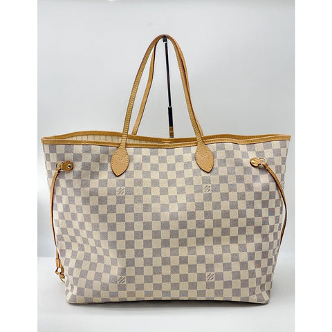 Louis Vuitton Neverfull GM Tote in Damier Azur Canvas Mint Condition