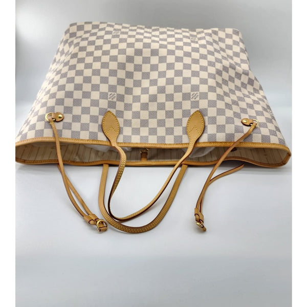 Louis Vuitton Neverfull GM Tote in Damier Azur Canvas Mint Condition