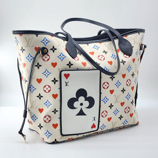 Louis Vuitton Multicolor Monogram Canvas Neverfull MM Tote With Pochette In Like New Condition
