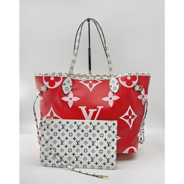 Louis Vuitton Monogram Giant MM Tote With Pochette In Like New Condition
