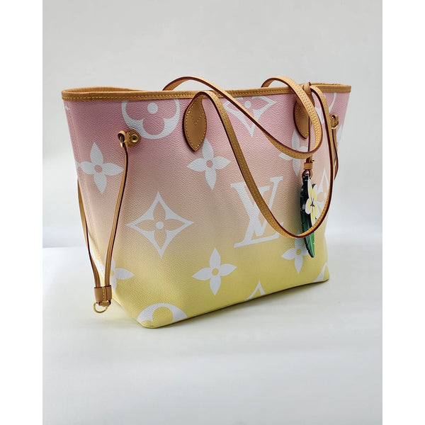 Louis Vuitton Neverfull Giant By The Pool MM Tote W/ Pochette In Mint Condition
