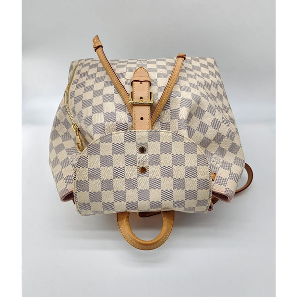 Louis Vuitton Sperone Backpack in Damier Azur Canvas | Mint Condition