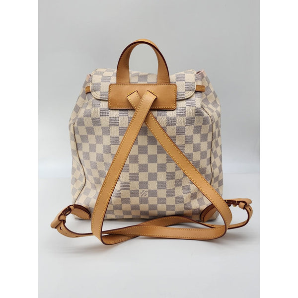 Louis Vuitton Sperone Backpack in Damier Azur Canvas | Mint Condition
