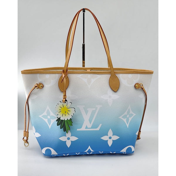 Louis Vuitton Neverfull MM Tote W/Pochette in Multicolor Special Edition Monogram Canvas | Like New Condition