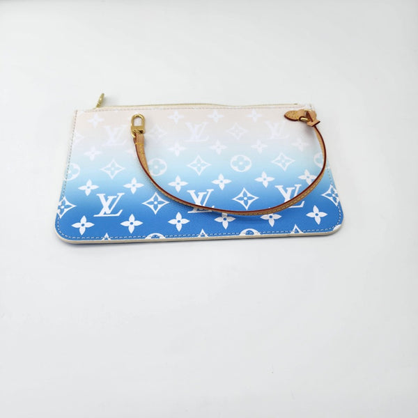 Louis Vuitton Neverfull MM Tote W/Pochette in Multicolor Special Edition Monogram Canvas | Like New Condition