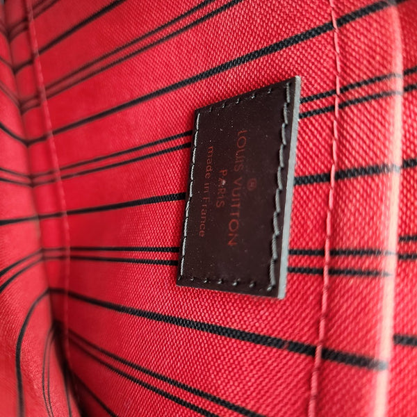 Louis Vuitton Neverfull GM Pochette in Damier Ebene | Good Condition