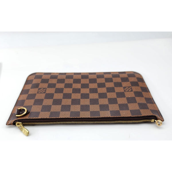 Louis Vuitton Neverfull GM Pochette in Damier Ebene | Good Condition