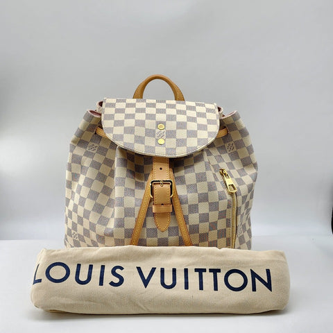 Louis Vuitton Sperone Backpack in Damier Azur Canvas | Mint Condition