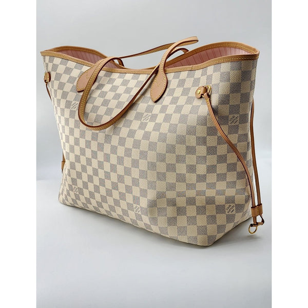 Louis Vuitton Neverfull GM Tote in Damier Azur Canvas Mint Condition