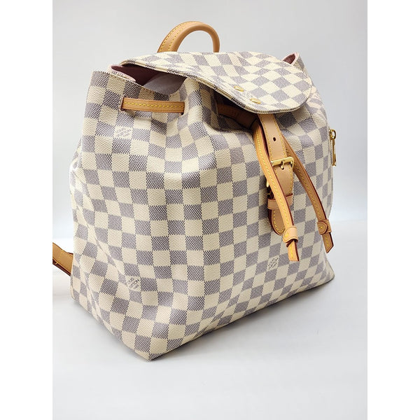 Louis Vuitton Sperone Backpack in Damier Azur Canvas | Like New Condition