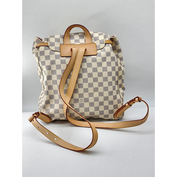 Louis Vuitton Sperone Backpack in Damier Azur Canvas | Like New Condition