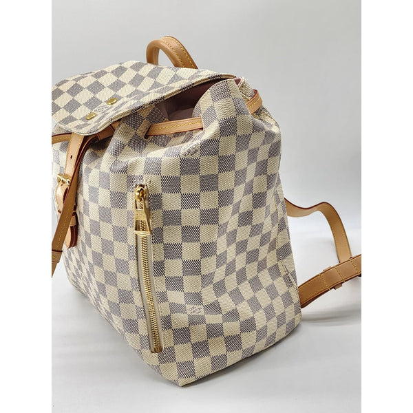 Louis Vuitton Sperone Backpack in Damier Azur Canvas | Like New Condition