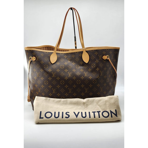 Louis Vuitton Neverfull GM Tote (with Pochette) in Monogram Canvas | Like New Condition