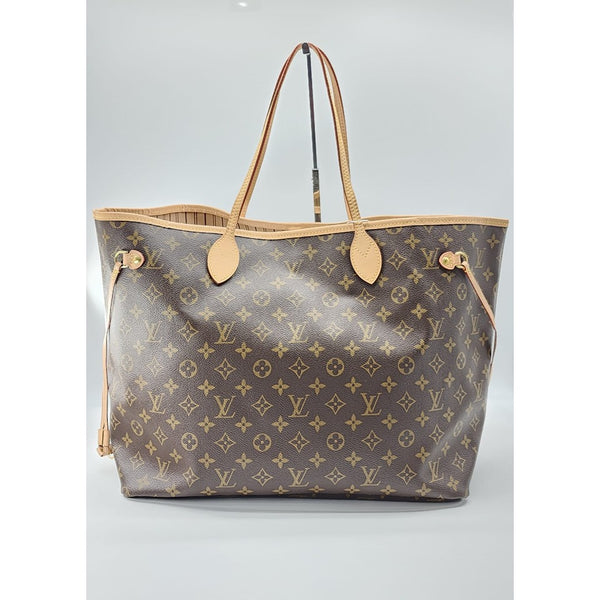 Louis Vuitton Neverfull GM Tote (with Pochette) in Monogram Canvas | Like New Condition