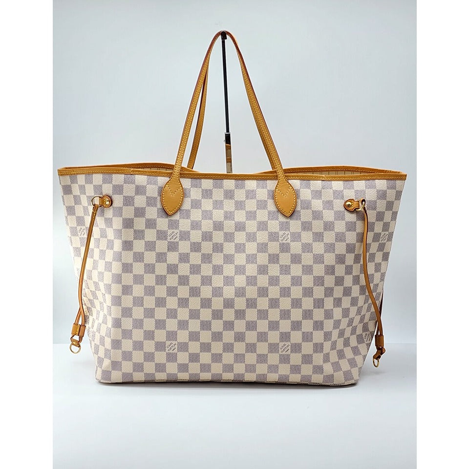 Louis Vuitton Neverfull GM Tote in Damier Azur Canvas Mint Condition