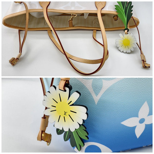 Louis Vuitton Neverfull MM Tote W/Pochette in Multicolor Special Edition Monogram Canvas | Like New Condition