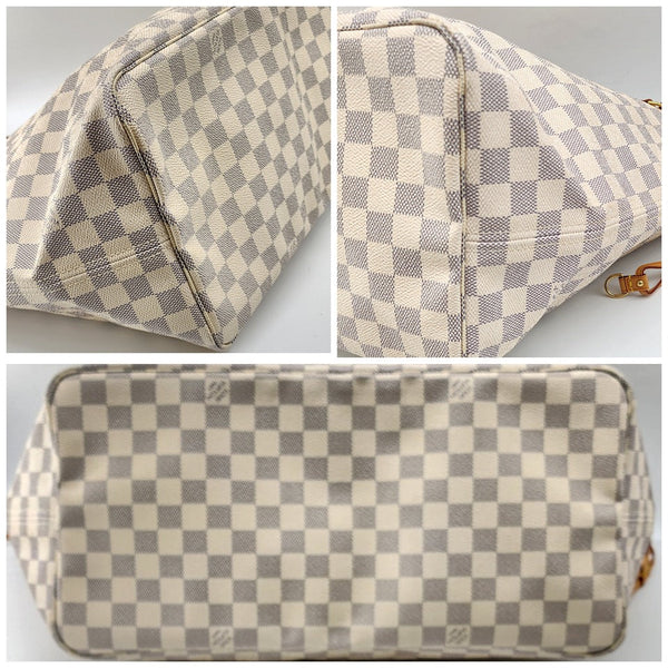 Louis Vuitton Neverfull GM Tote in Damier Azur Canvas Super Mint Condition