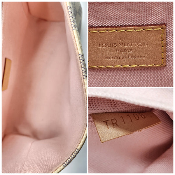 Louis Vuitton Croisette Damier Azur Canvas Crossbody Bag | Mint Condition