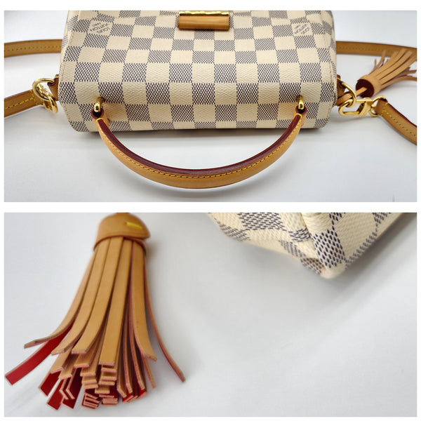 Louis Vuitton Croisette Damier Azur Canvas Crossbody Bag | Mint Condition