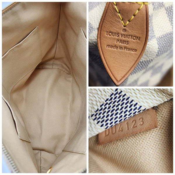 Louis Vuitton Totally MM Shoulder Bag in Damier Azur Canvas | Mint Condition