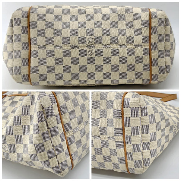 Louis Vuitton Totally MM Shoulder Bag in Damier Azur Canvas | Mint Condition