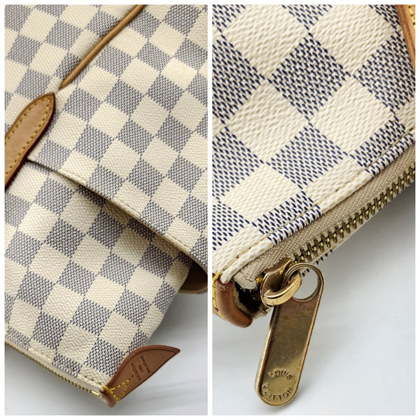 Louis Vuitton Totally MM Shoulder Bag in Damier Azur Canvas | Mint Condition