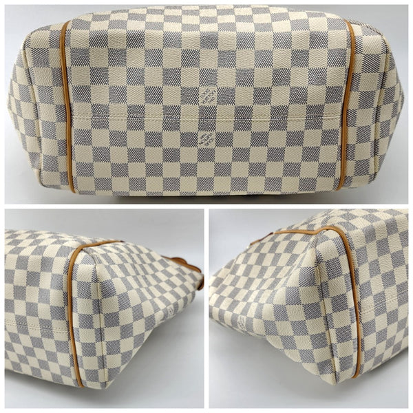 Louis Vuitton Totally MM Shoulder Bag in Damier Azur Canvas | Mint Condition
