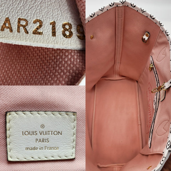 Louis Vuitton Monogram Giant  MM Canvas Tote with Pochette | Like New Condition