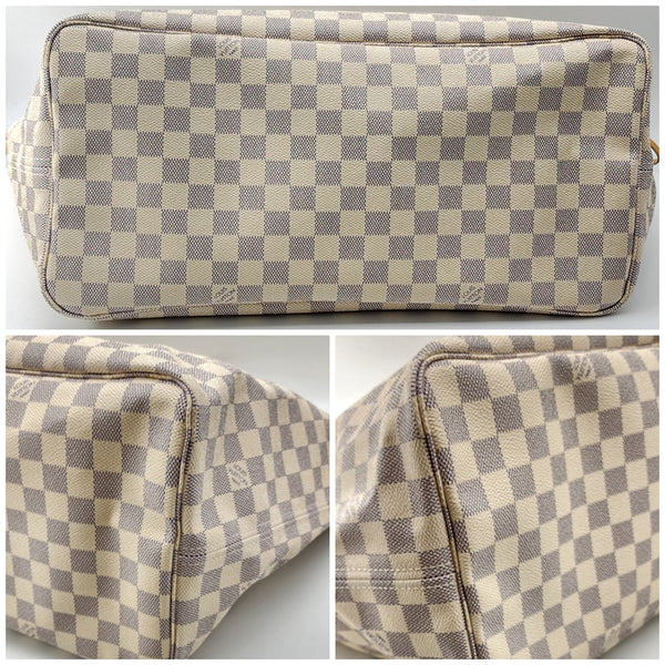Louis Vuitton Neverfull GM Tote in Damier Azur Canvas Mint Condition