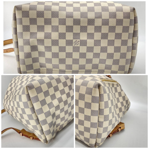 Louis Vuitton Sperone Backpack in Damier Azur Canvas | Excellent Condition