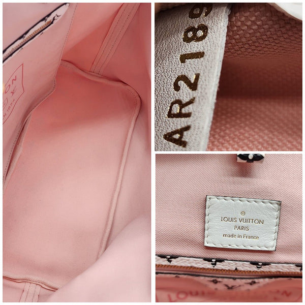 Louis Vuitton Monogram Giant MM Tote With Pochette In Like New Condition