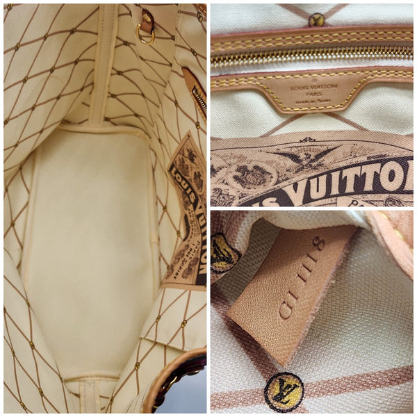 Louis Vuitton Neverfull L'oeil Screen MM Tote With Pochette In Like New Condition