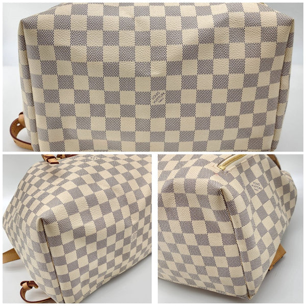 Louis Vuitton Sperone Backpack in Damier Azur Canvas | Mint Condition