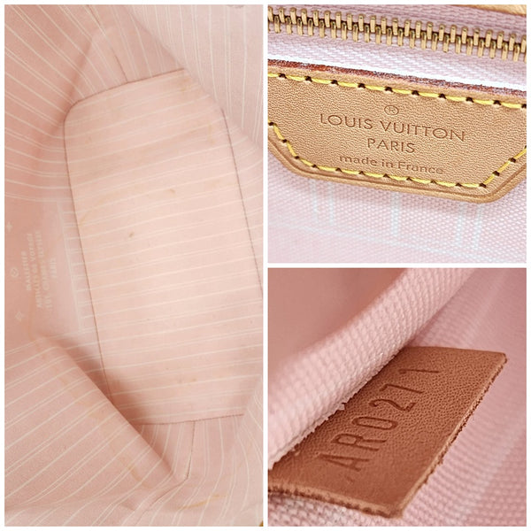 Louis Vuitton Neverfull Giant By The Pool MM Tote W/ Pochette In Mint Condition