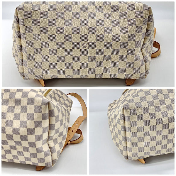 Louis Vuitton Sperone Backpack in Damier Azur Canvas | Mint Condition