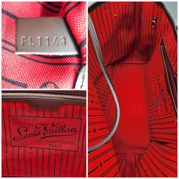 Louis Vuitton Neverfull GM Tote in Damier Ebene | Like New Condition