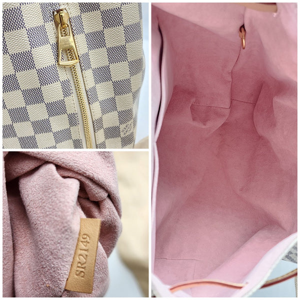 Louis Vuitton Sperone Backpack in Damier Azur Canvas | Like New Condition