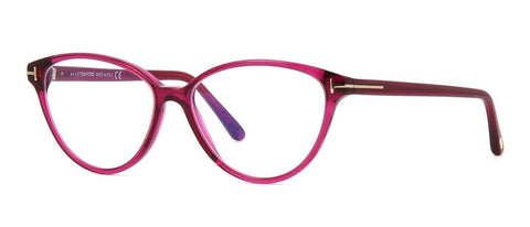 Tom ford Women's Cat Eye Demo Lens Eyeglasses FT5545 075