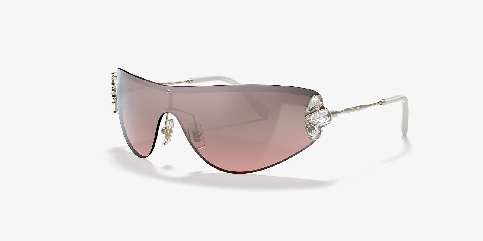 Versace VE1244-1400-53 Women's Cat Eye Eyeglasses w/Demo Lens