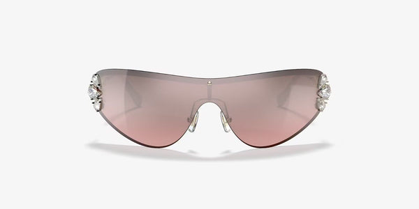 Miu Miu MU66US ZVN7L1 Irregular shape Women's Sunglasses